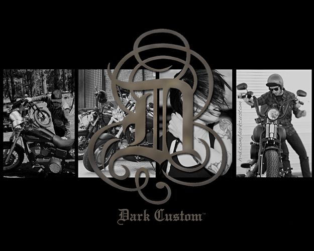 Harley-Davidson Dark Custom campaign photography