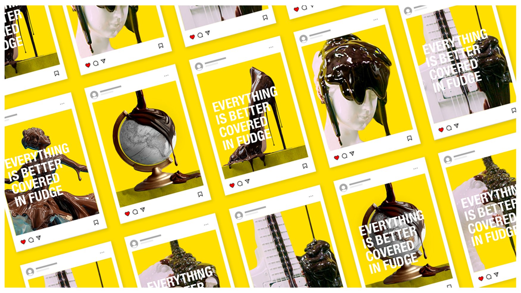 Twinkies social campaign — Everything is Better Covered in Fudge